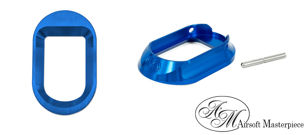 Airsoft Masterpiece Infinity Magwell for Hi-CAPA (Blue)