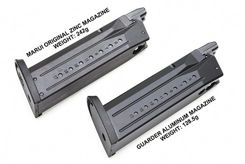 Guarder Light Weight Aluminum Magazine for Marui M&P9/M&P9L (Black)