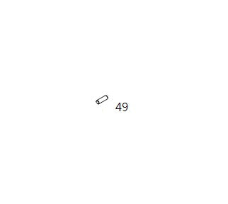 Hammer Strut Pin (Part No.49) For KSC P226 GBB