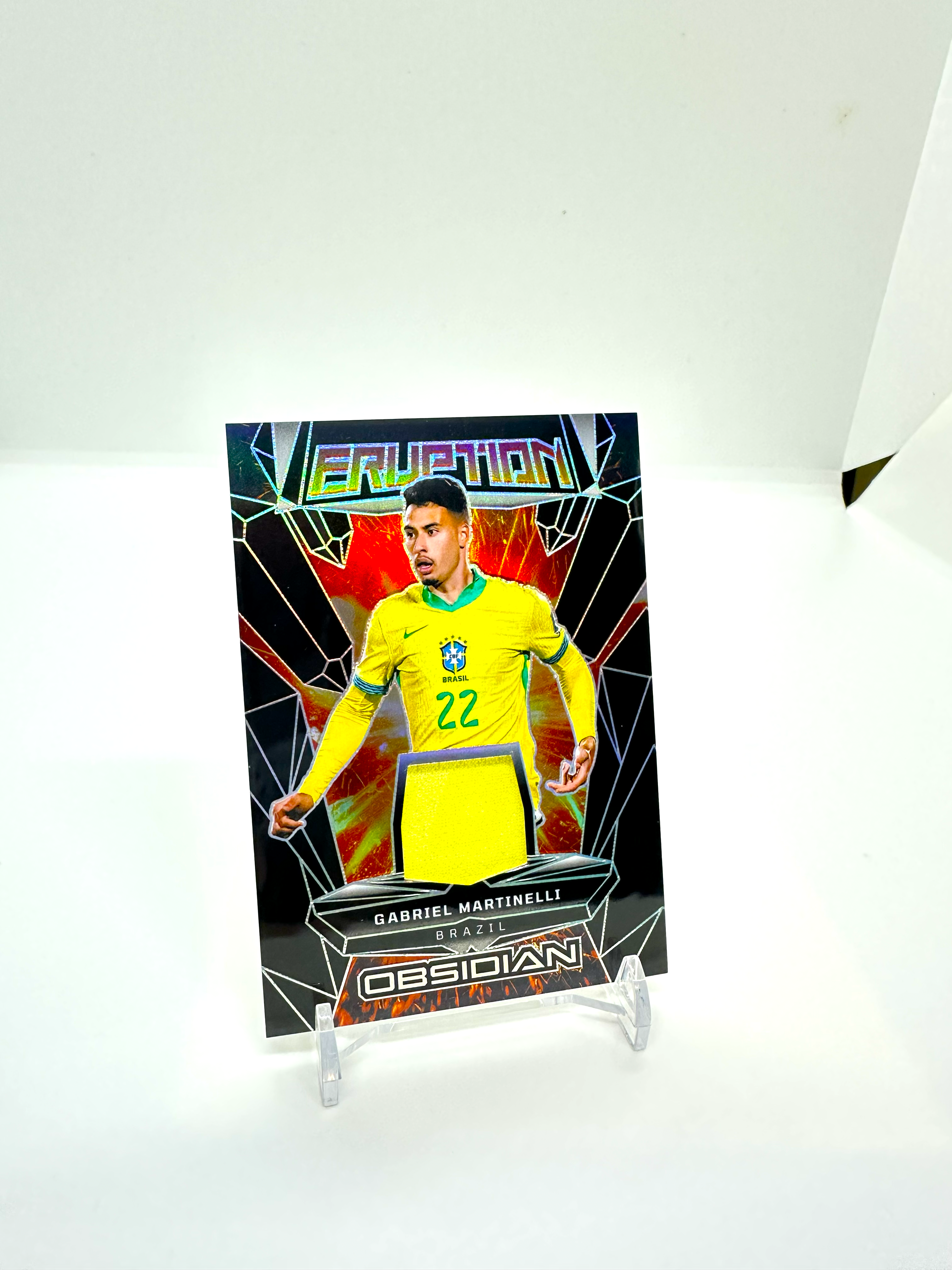 2024-25 Gabriel Martinelli Brazil Panini Obsidian Auto /199