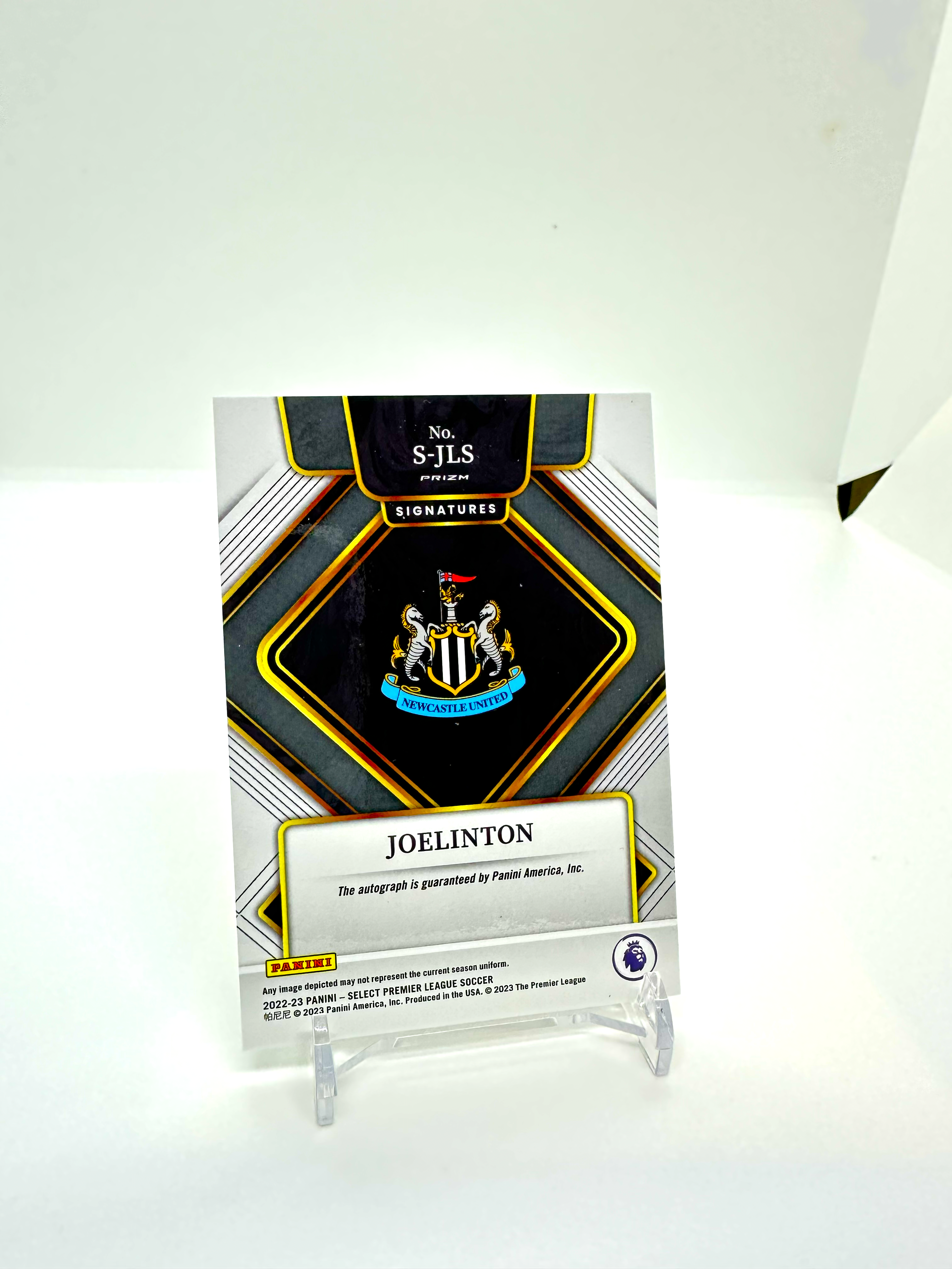 2022-23 Joelinton Newcastle Panini Select Auto