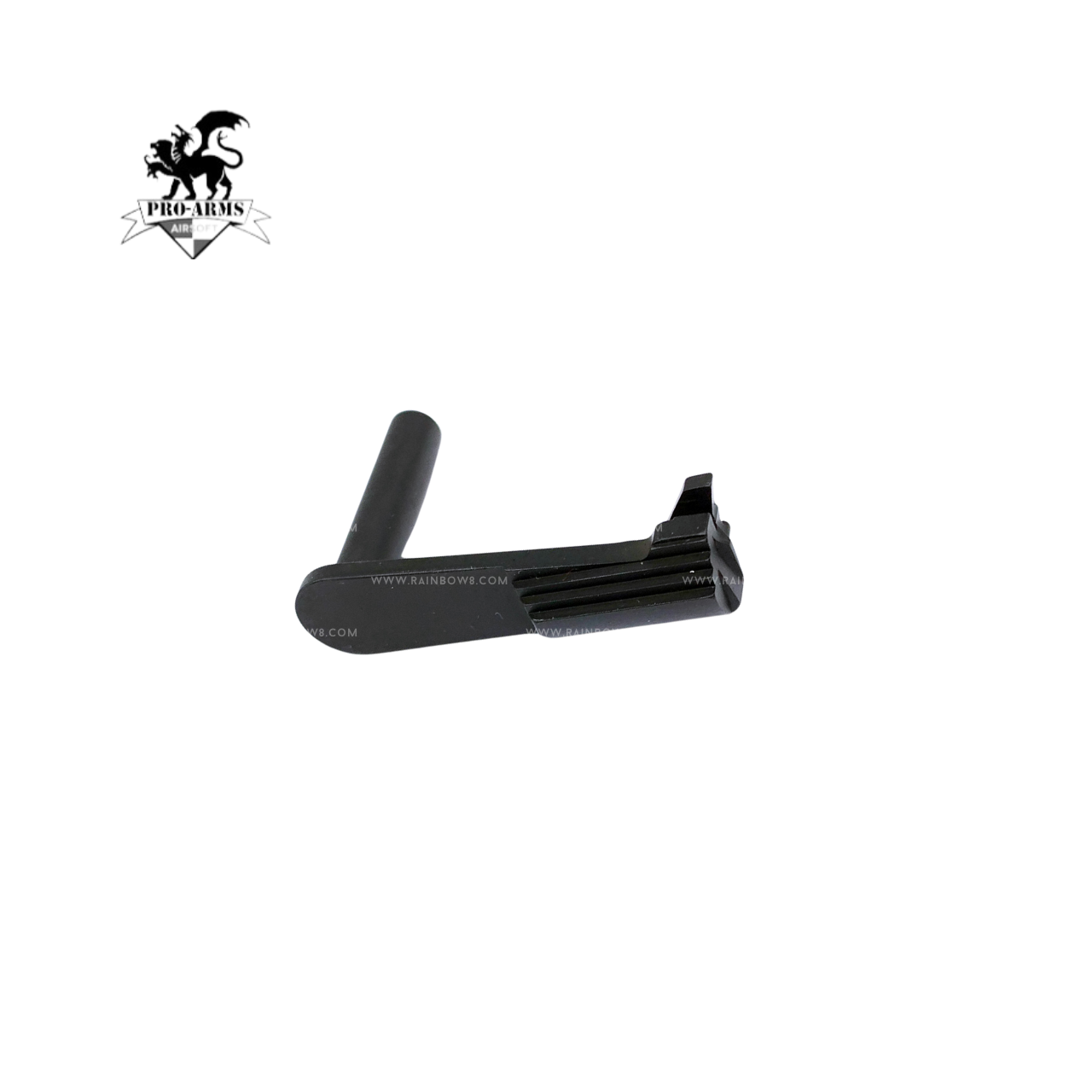 Pro Arms Full CNC Stainless Steel Slide Catch for Tokyo Marui V10 (Silver / Black)