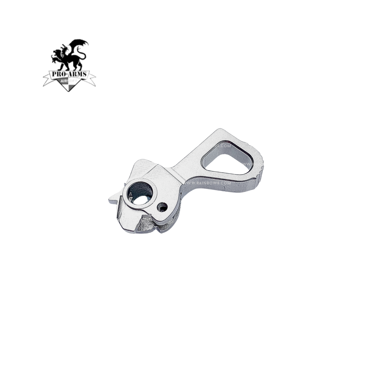 Pro Arms Full CNC Stainless Steel Hammer for Tokyo Marui V10 (Black / Silver)