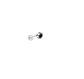 Outer Barral Nut (Part No. 61) For KWA PMX GBB