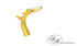 Airsoft Masterpiece Steel Grip Safety - INFINITY Signature (Gold)