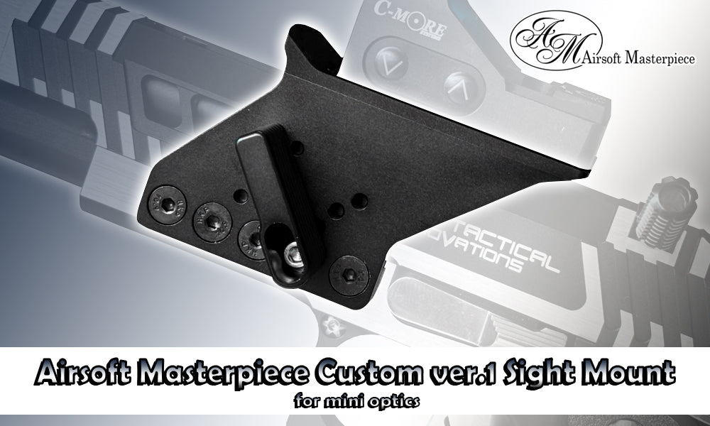 Airsoft Masterpiece Custom ver.1 Sight Mount for Mini Optic (3 color)