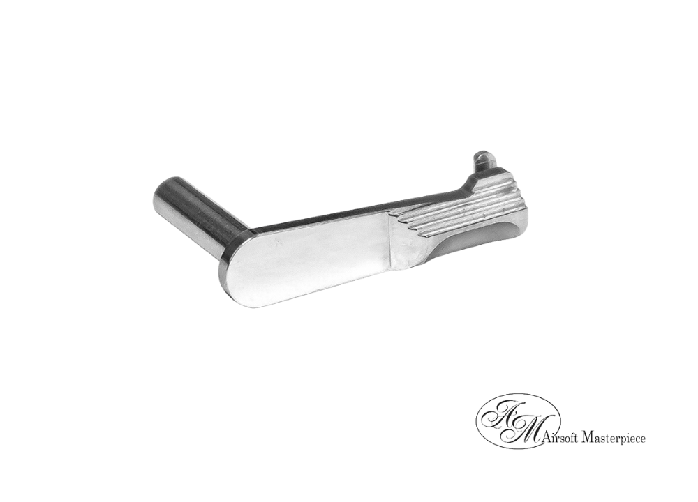 Airsoft Masterpiece CNC Steel Slide Stop - STI COSTA (Silver)