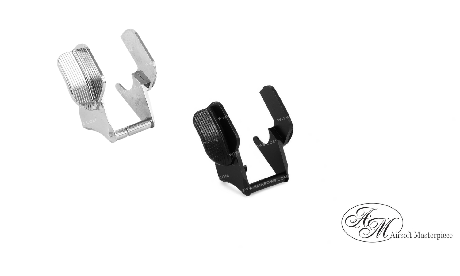 Airsoft Masterpiece Steel Thumb Safeties - Mini Shield (2 color)