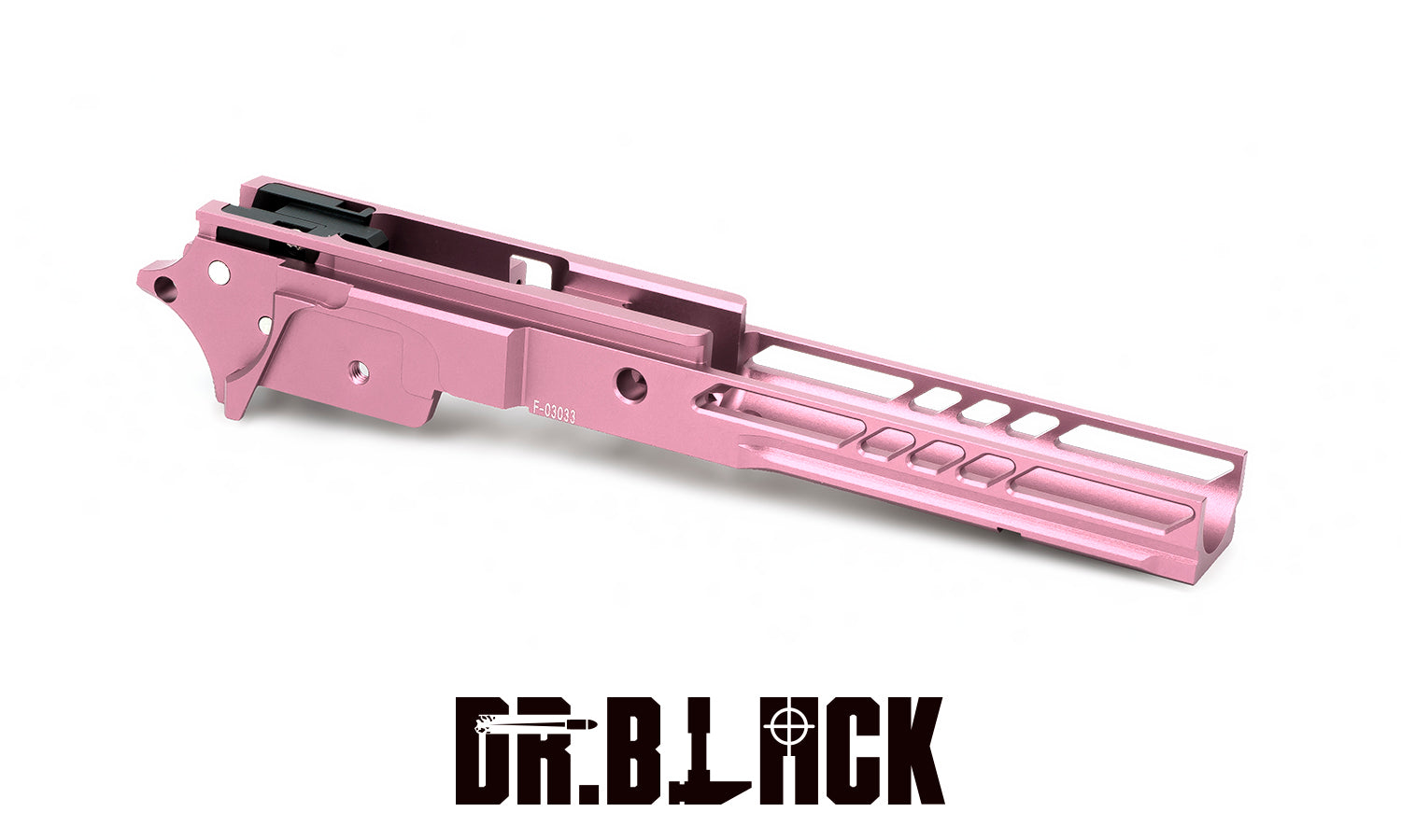 HI-CAPA 電動ガン ブラック/ピンク Dr. Black 4.3 Aluminum Frame – Type 3 (8 colors) – Rainbow 8