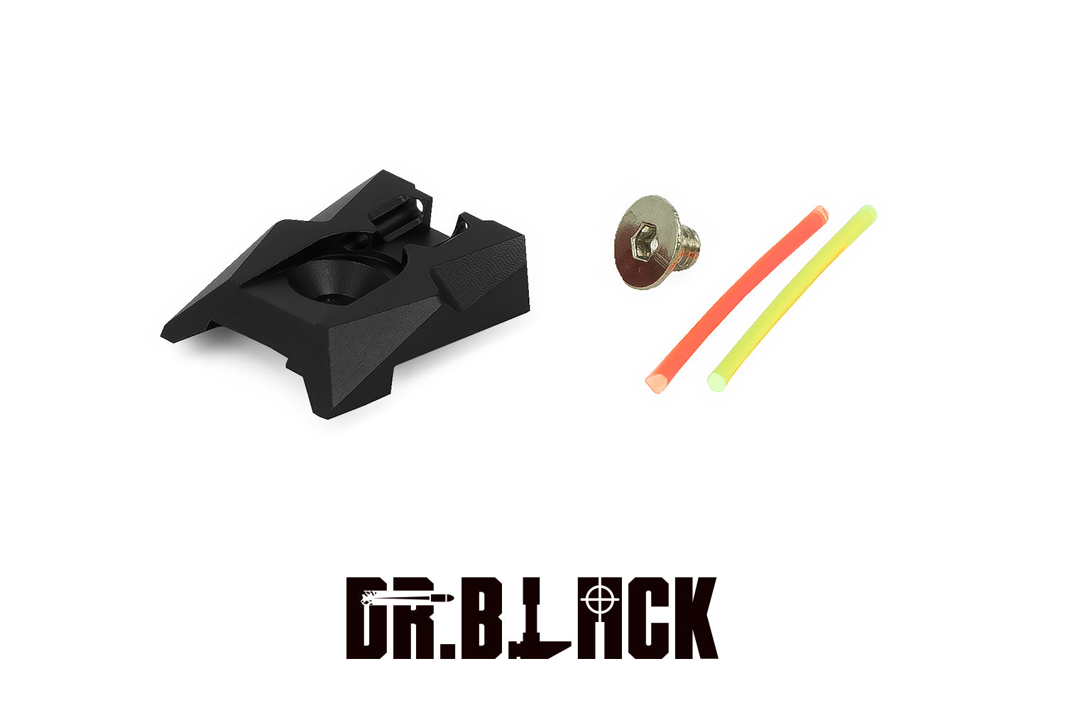 Dr. Black 4.3 Aluminum Fiber Rear Sight