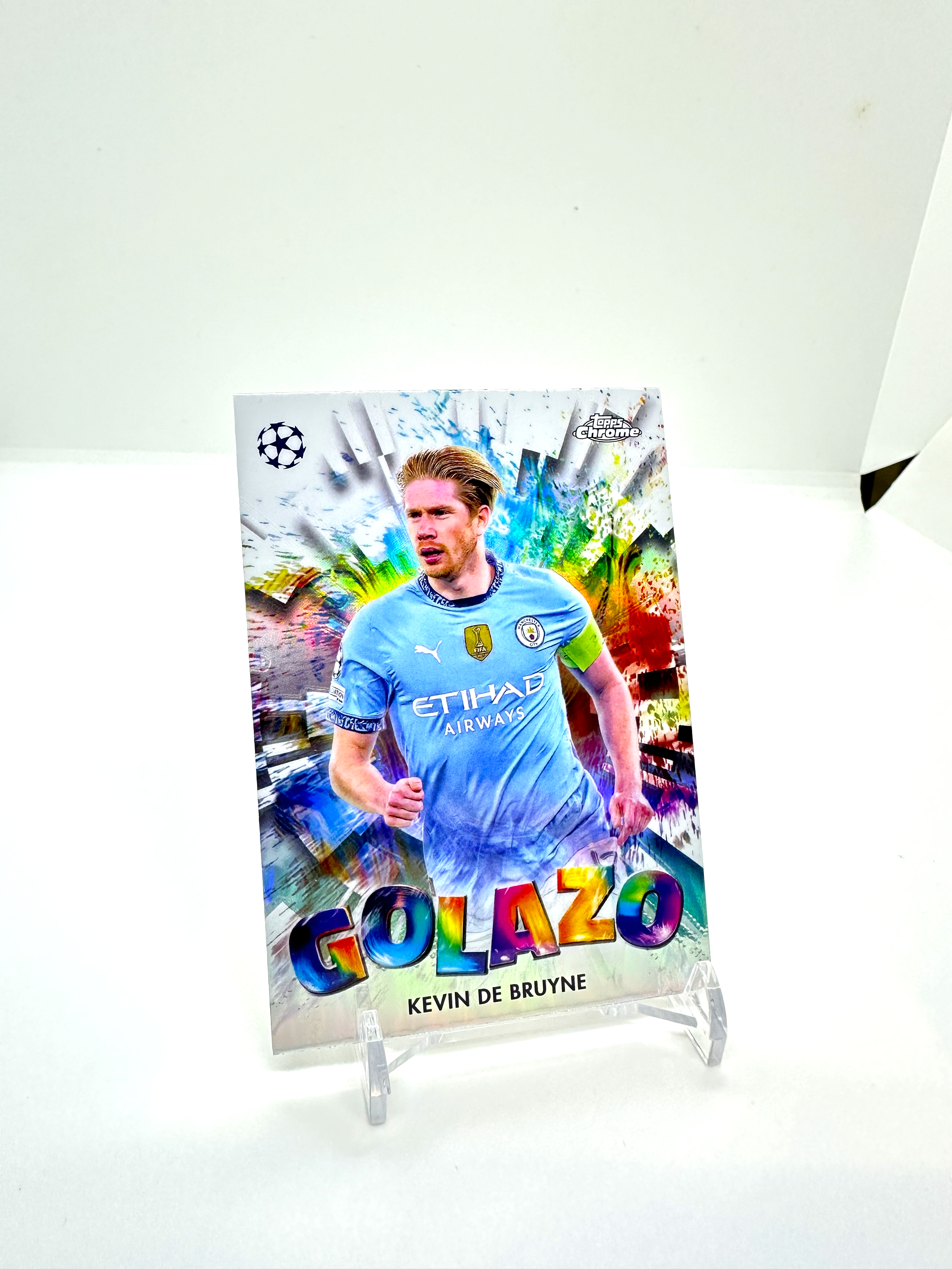 Kevin De Bruyne 2025 Topps Manchester City Golazo GZ-29