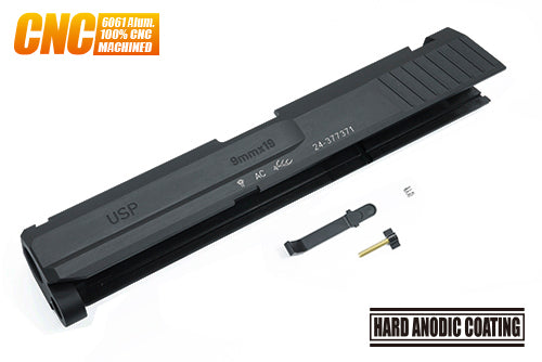 Guarder Aluminum CNC Slide Set for MARUI USP (9mm/Black)