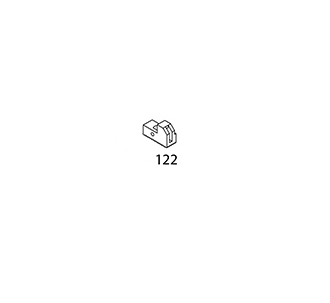 Bolt Lock Button (Part No.122) For KSC VZ61 GBB