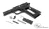 Airsoft Masterpiece S Style 1911 Round Trigger Guard Aluminum Frame (4 colors)