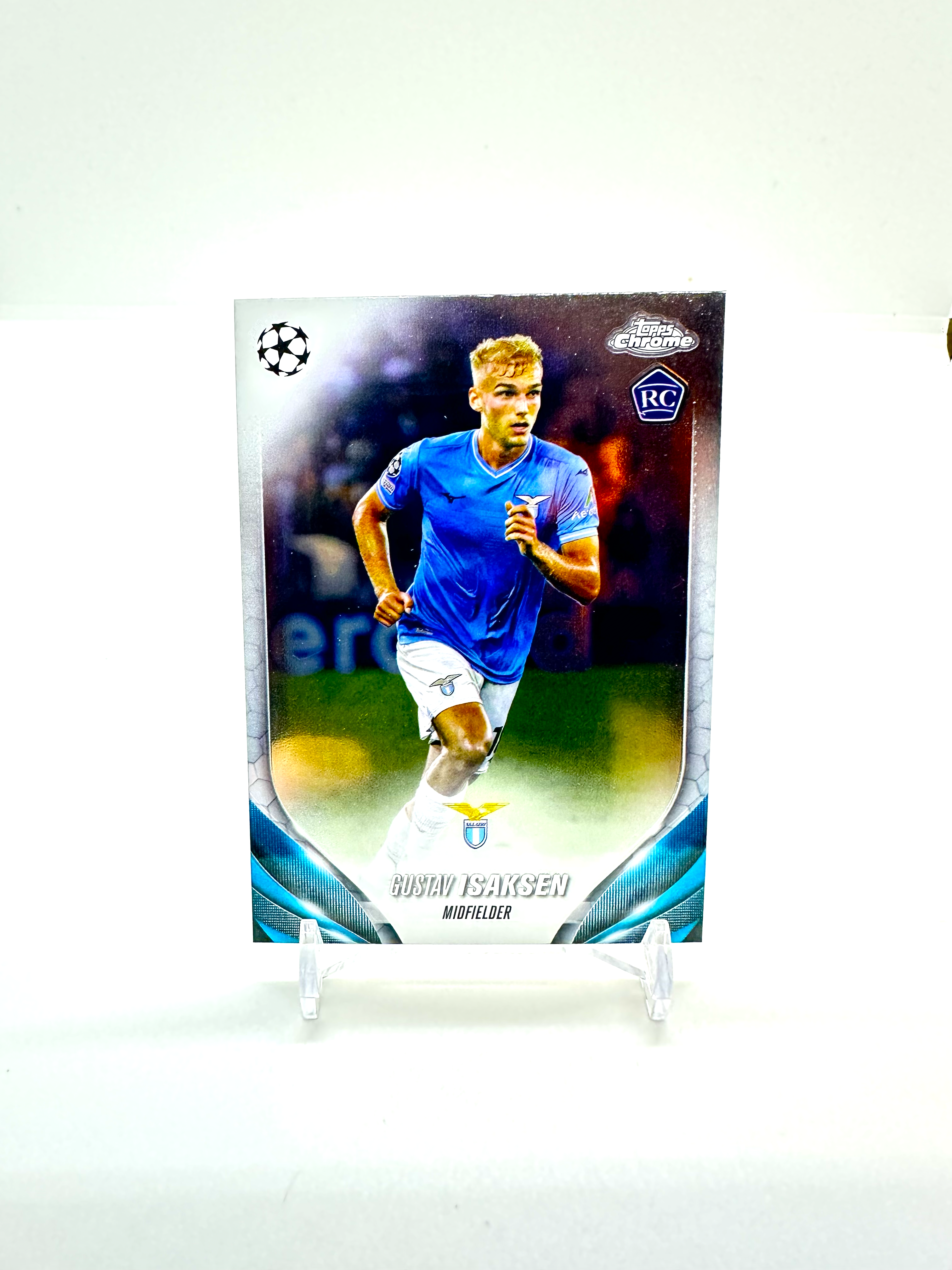 2024 Gustav Isaksen Topps Chrome RC Lazio #200