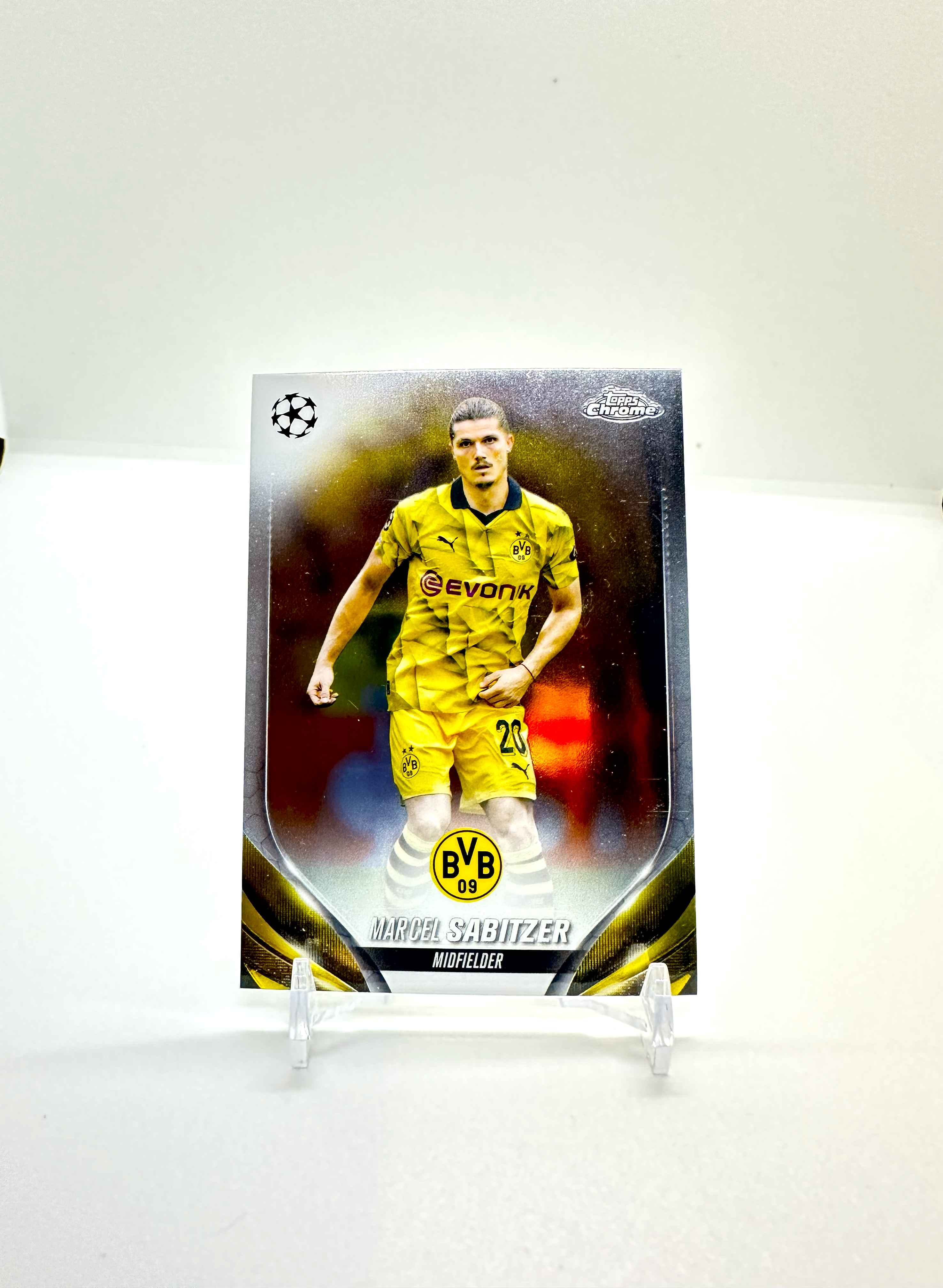 2024 Marcel Sabitzer Topps Chrome Dortmund #80