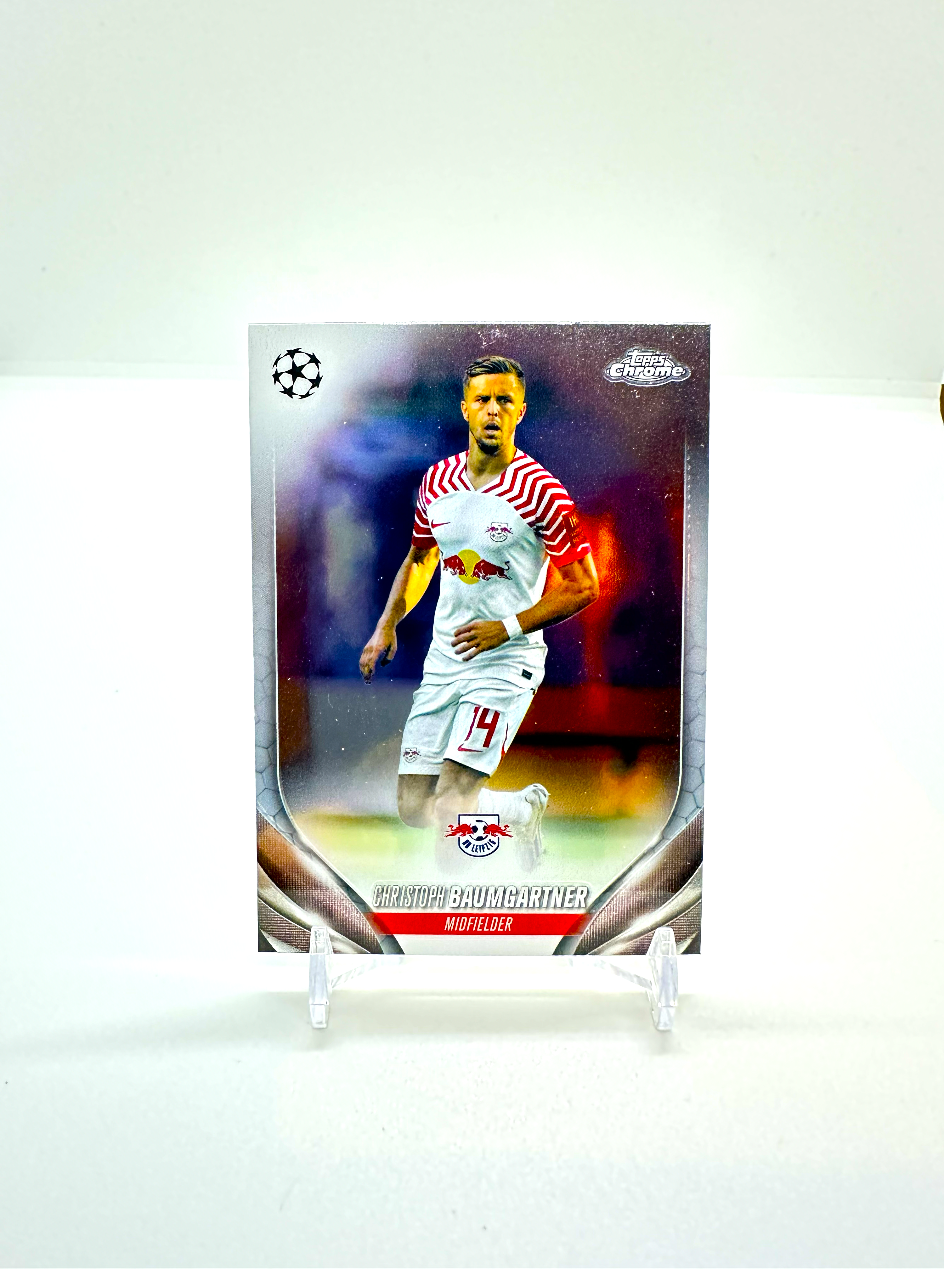 2024 Christoph Baumgartner Topps Chrome RB Leipzig #130