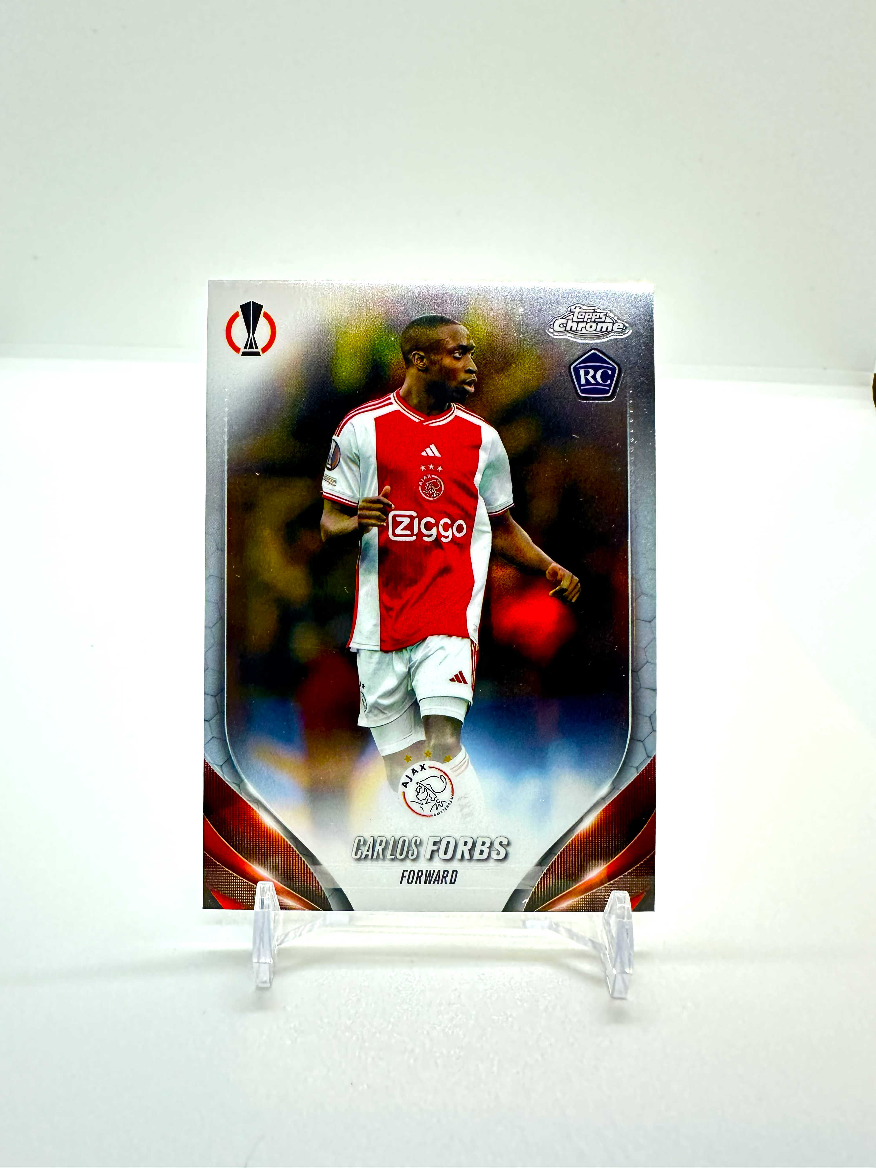 2024 Carlos Forbs Topps Chrome RC Ajax #90