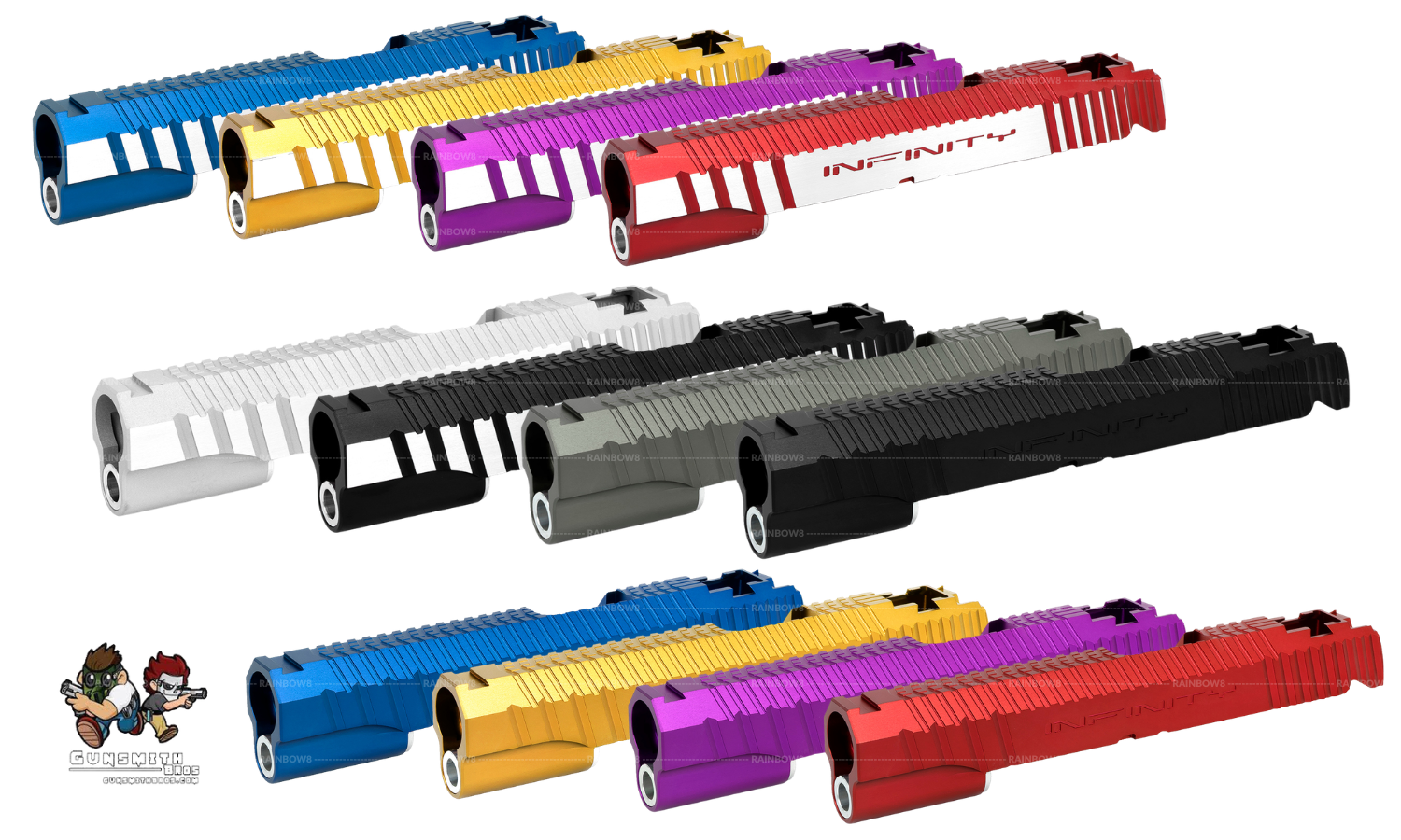 Gunsmith Bros Infinity Retro Slide for Hi-CAPA (12 colors)