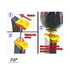 AIP CNC Magazine Base for Marui G17 Gen5 MOS (5 color)