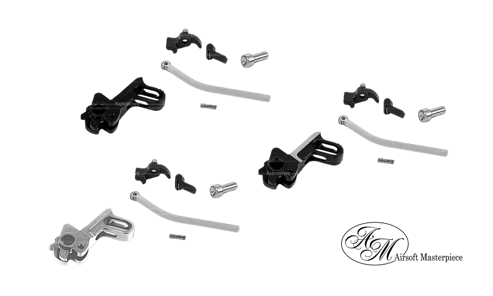 Airsoft Masterpiece CNC Steel Hammer & Sear Set for Marui Hi-CAPA (EGW) (3 colors)