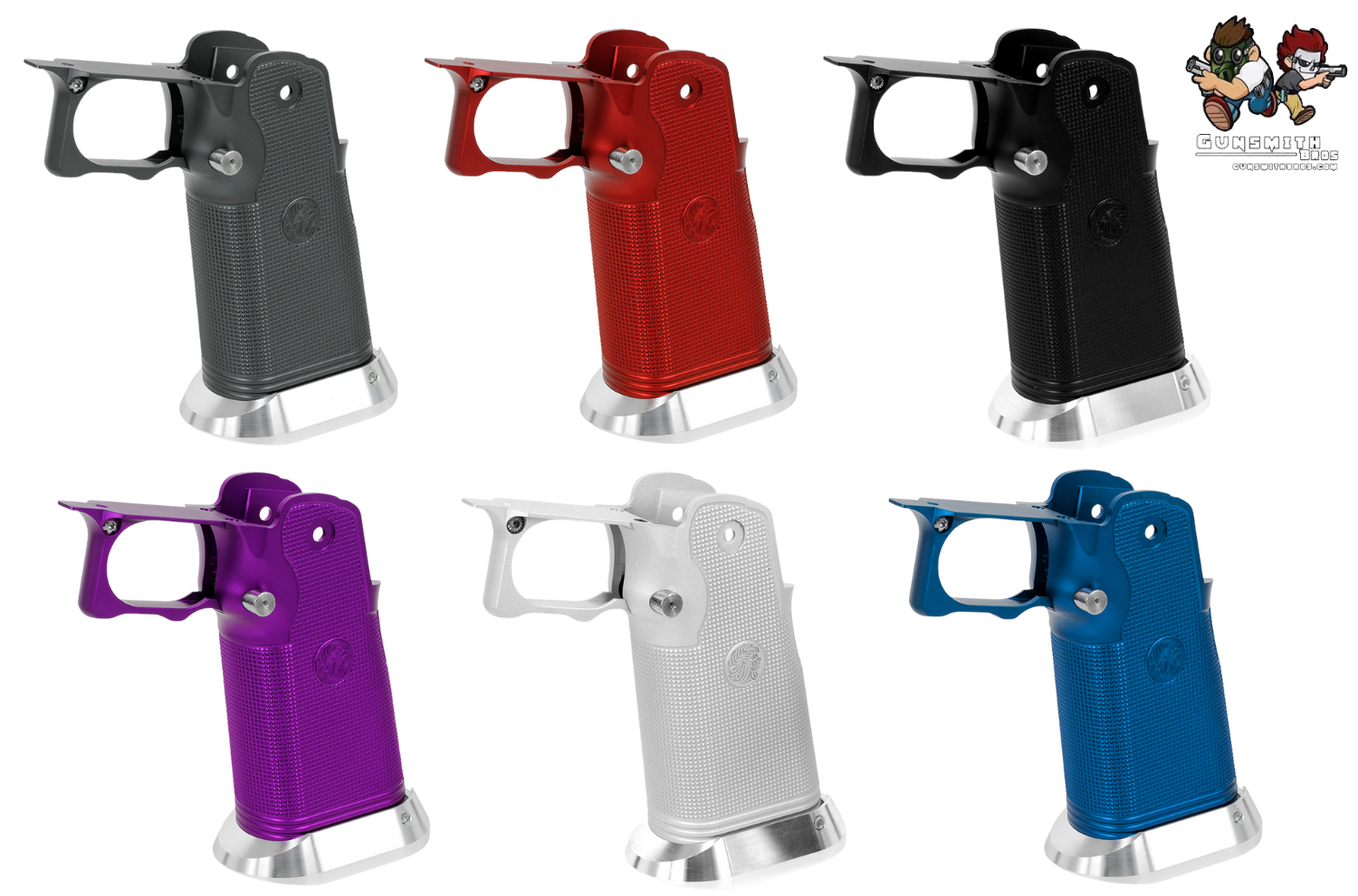 Gunsmith Bros Aluminum Grip for Hi-Capa (LimCat) (7 color)