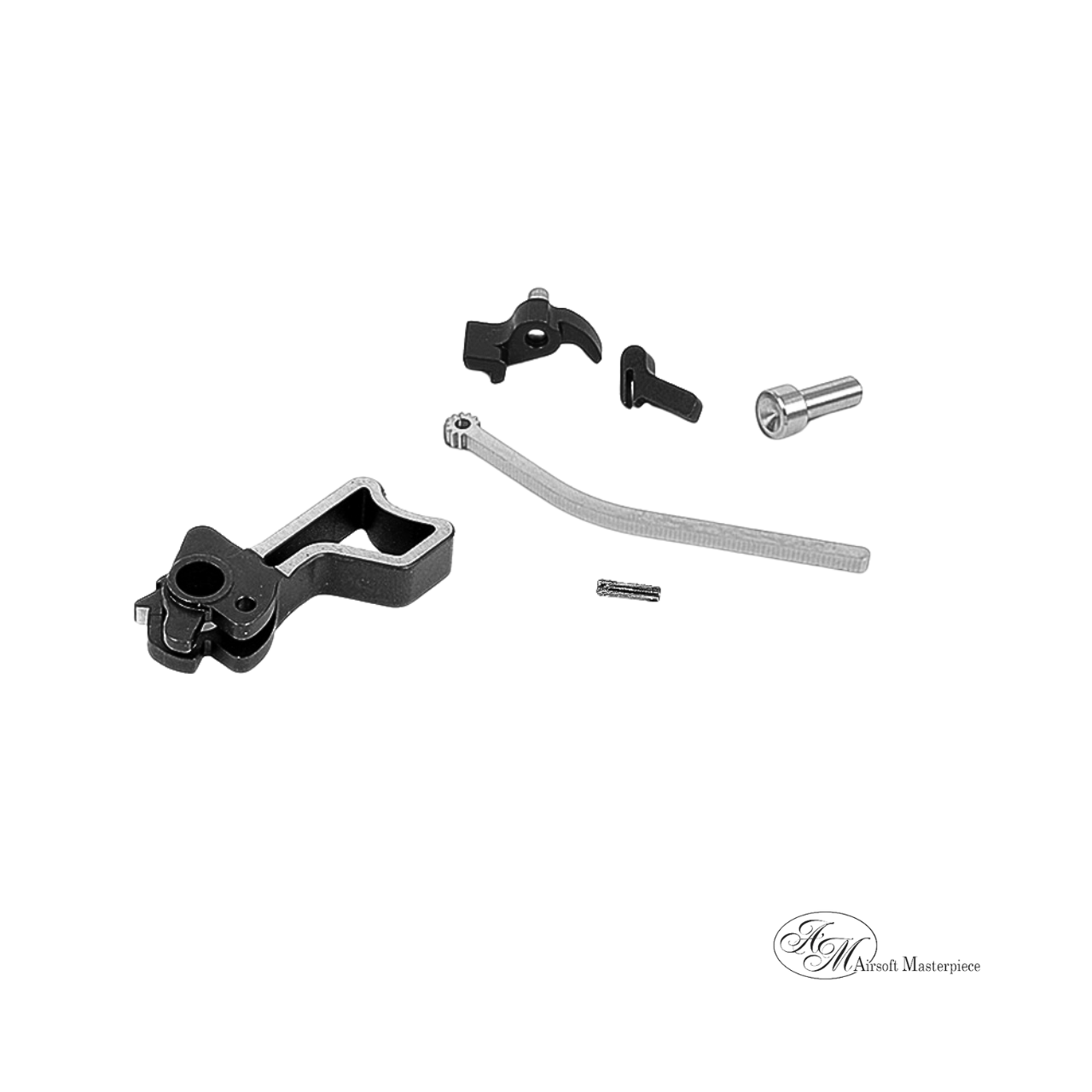Airsoft Masterpiece CNC Steel Hammer & Sear Set for Marui Hi-CAPA (Infinity Square) Type 14 (Two Tone)