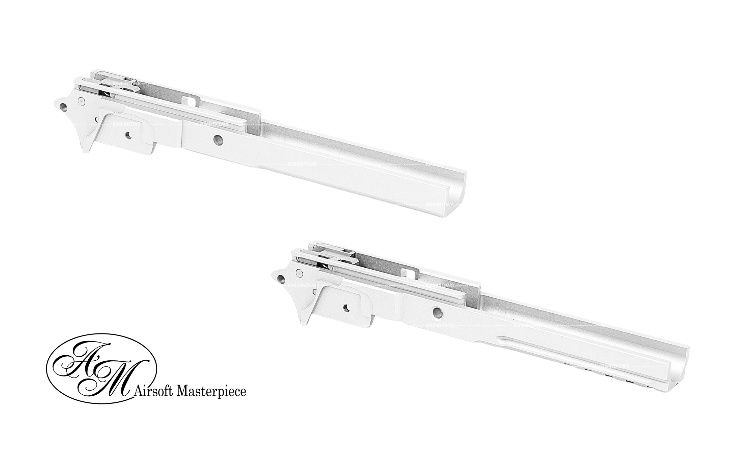 Airsoft Masterpiece Standard CNC Aluminum 5" Frame (Silver)