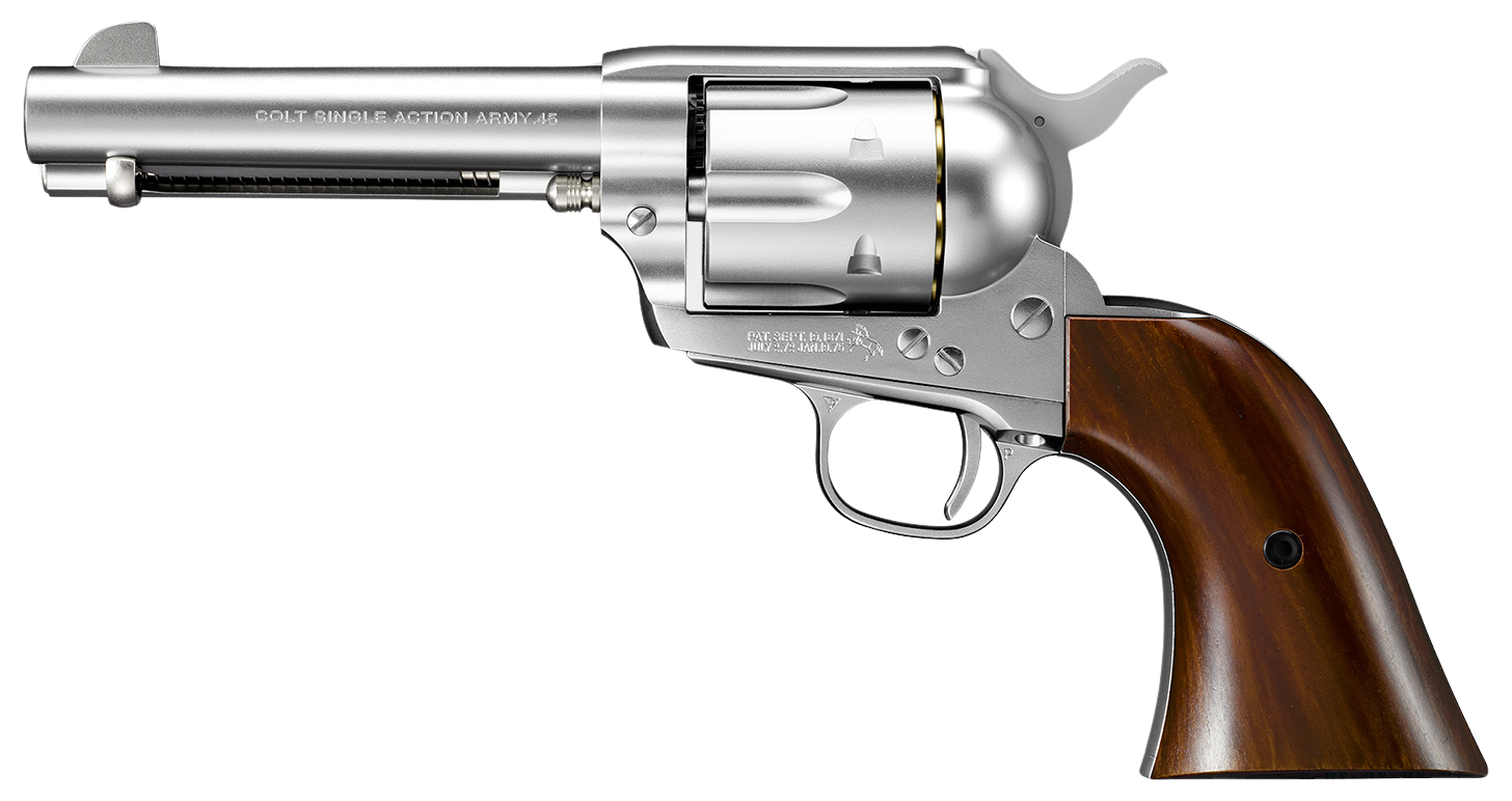 Tokyo Marui SAA.45 Civilian 4 3/4 inch Revolver (Silver)