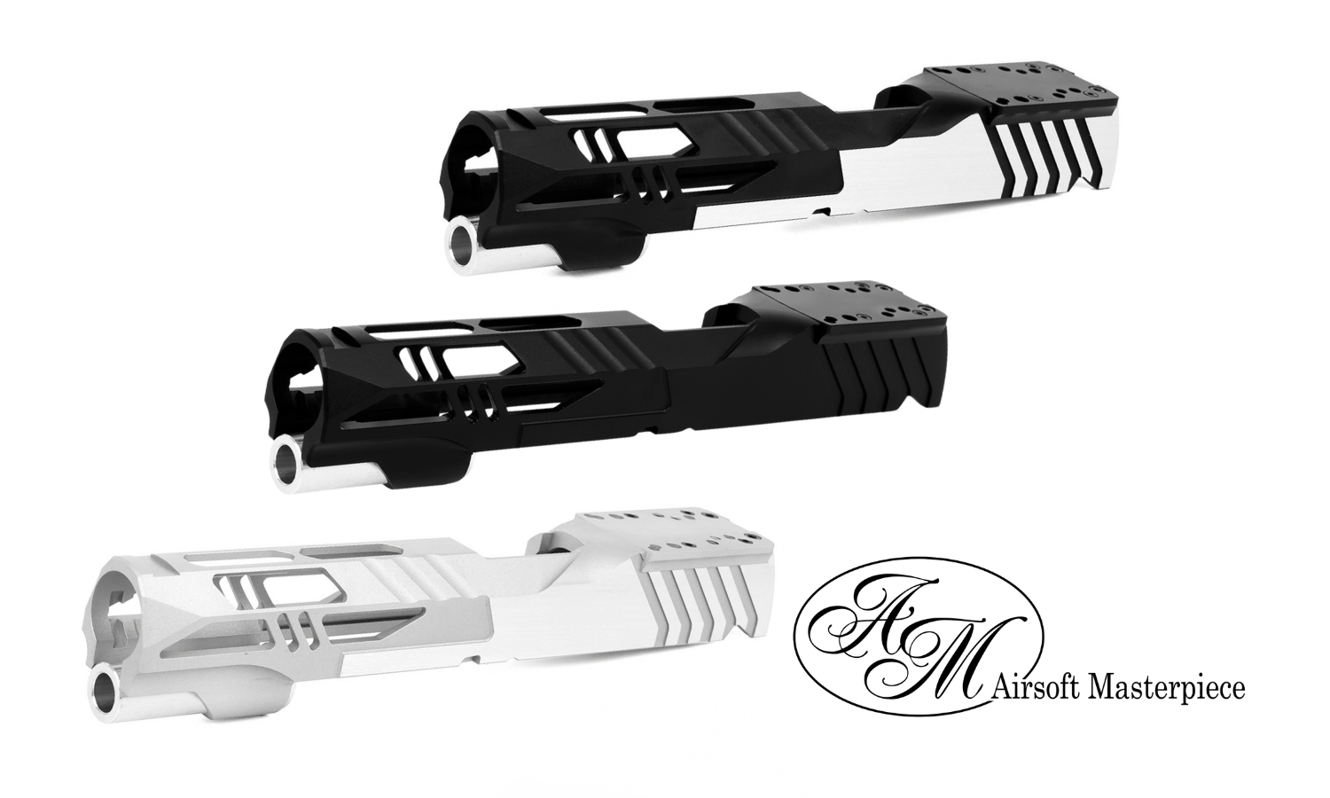Airsoft Masterpiece Custom “RIO Ver.2” Carry Optic Slide for Hi-CAPA/1911 (3 color)