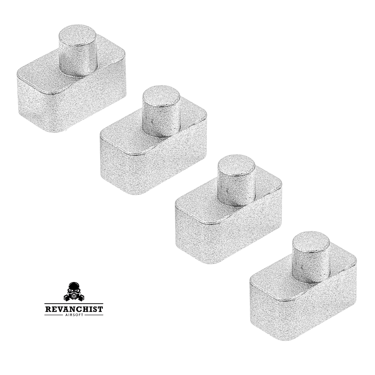 Revanchist Aluminum Magazine Base Pad Lock for Marui Hi-capa Series (4pcs)