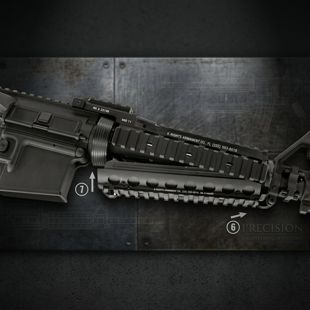 SAA M4 RAS2-L Handguard Set