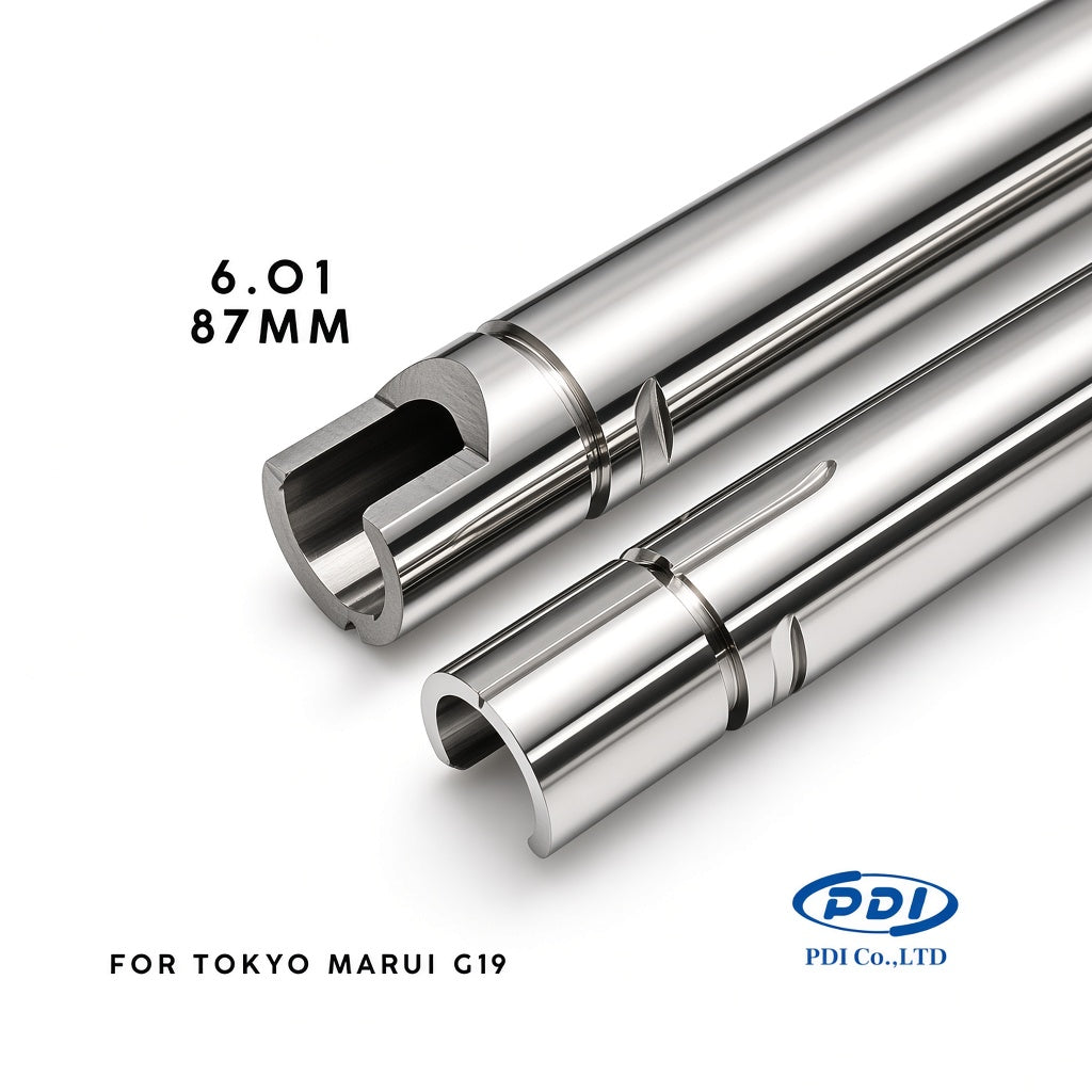 PDI 6.01 Stainless Steel 87mm Inner Barrel for Tokyo Marui G19