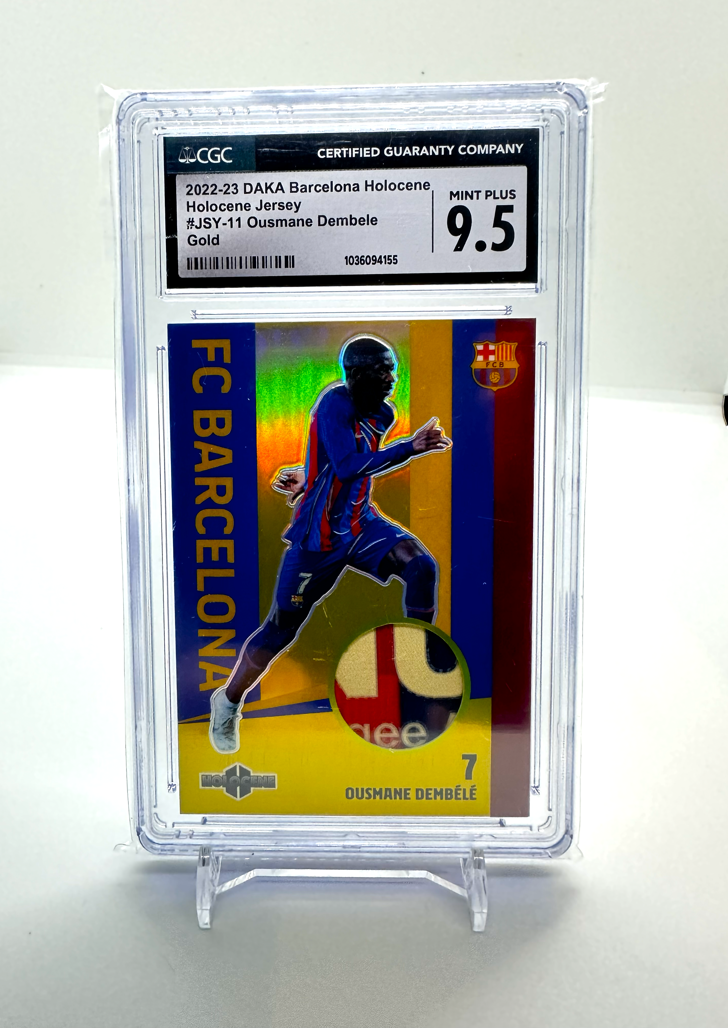 Ousmane Dembele 2022-2023 Daka Barcelona Holocene Jerseys /5