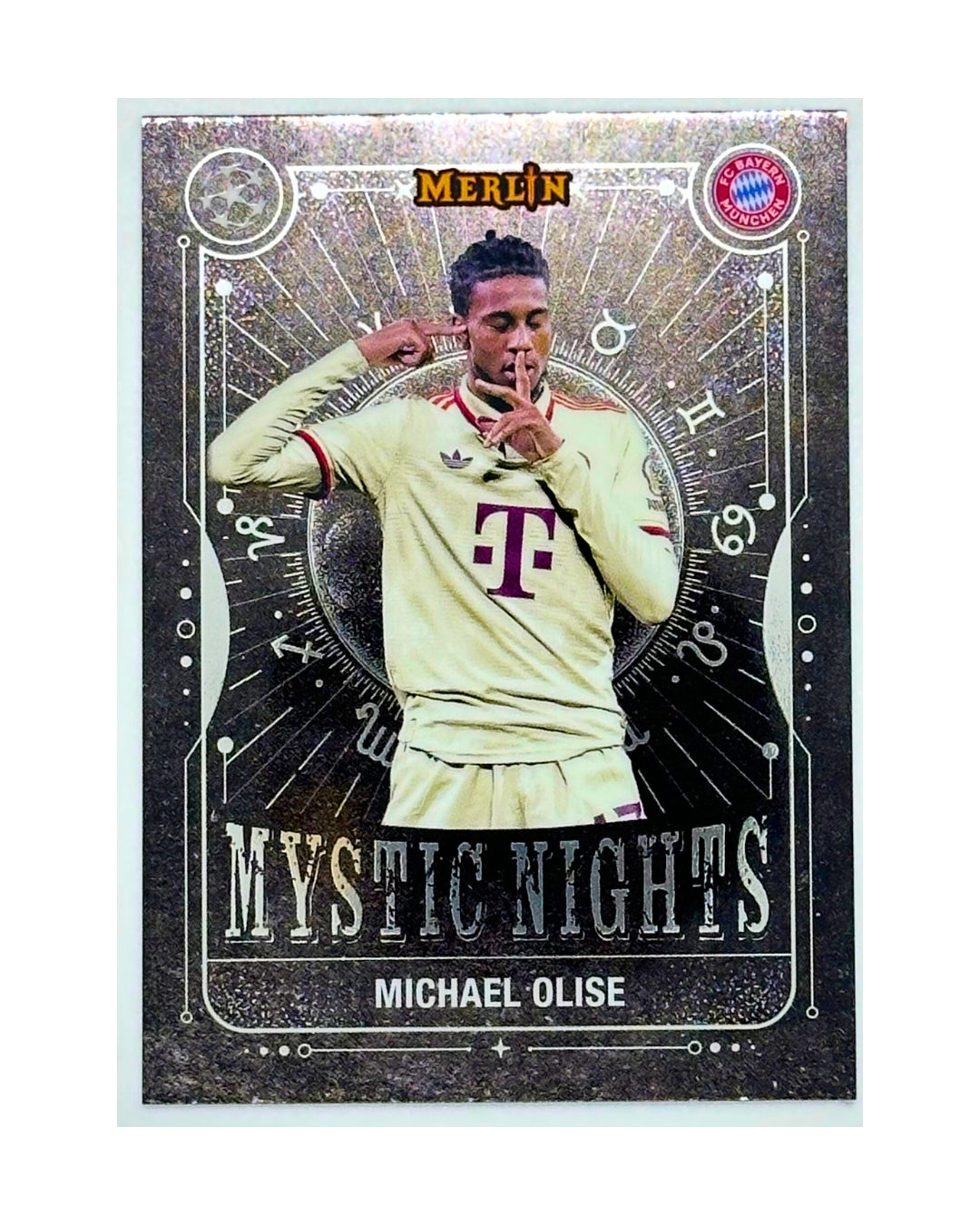 Michael Olise 2025 Bayern Munchen FC Topps Merlin Collection MN-27