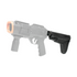 Acetech Volcano Extention Stock (Black)