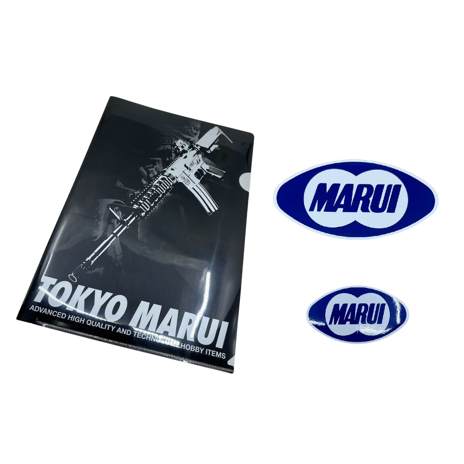 Tokyo Marui A4 Size Folder & Tokyo Marui Sticker Combo Set