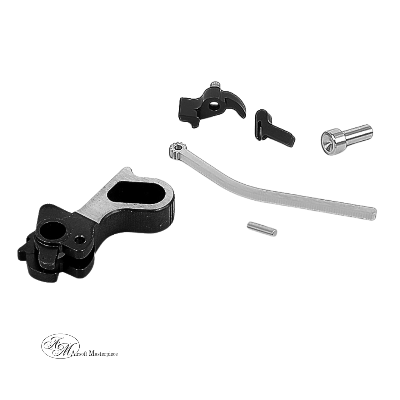Airsoft Masterpiece CNC Steel Hammer & Sear Set for Marui Hi-CAPA (STI DVC) Type 27 (Two Tone)