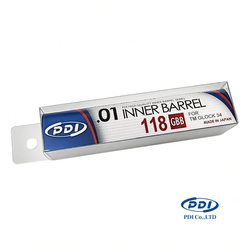 PDI 6.01 Stainless Steel 118mm Inner Barrel for Tokyo Marui G34
