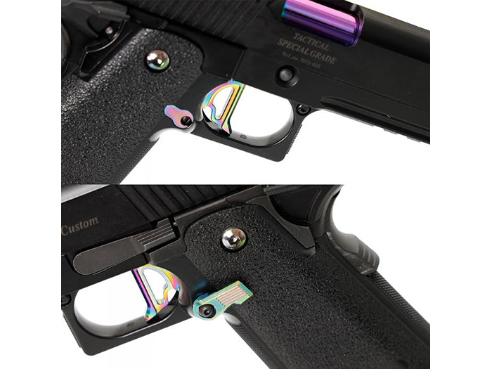 Nine Ball Custom Magazine Catch for Marui Hi-Capa 5.1 (Rainbow)
