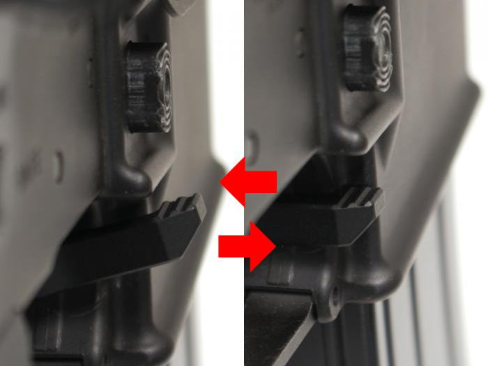 LayLax F.Factory Custom Ambi Bolt Catch for Marui MWS GBB