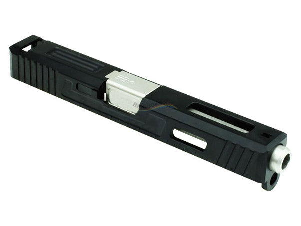 GunsModify SA Alu CNC Slide/Stainless 4 fluted Silver barrel Set for TM G17
