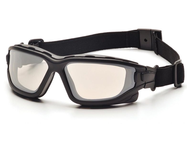 Pyramex I-Force Slim SB7080SDNT Indoor/Outdoor Mirror Dual Anti-Fog Lens Goggles (CTRU/ASU USE)