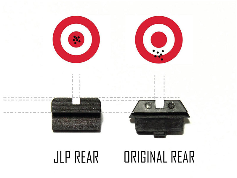 JLP Competition Rear Sight for MARUI G-Series