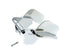 Abbot Custom Stainless Wide Steel Wide Thumb Safeties (Matt Silver)