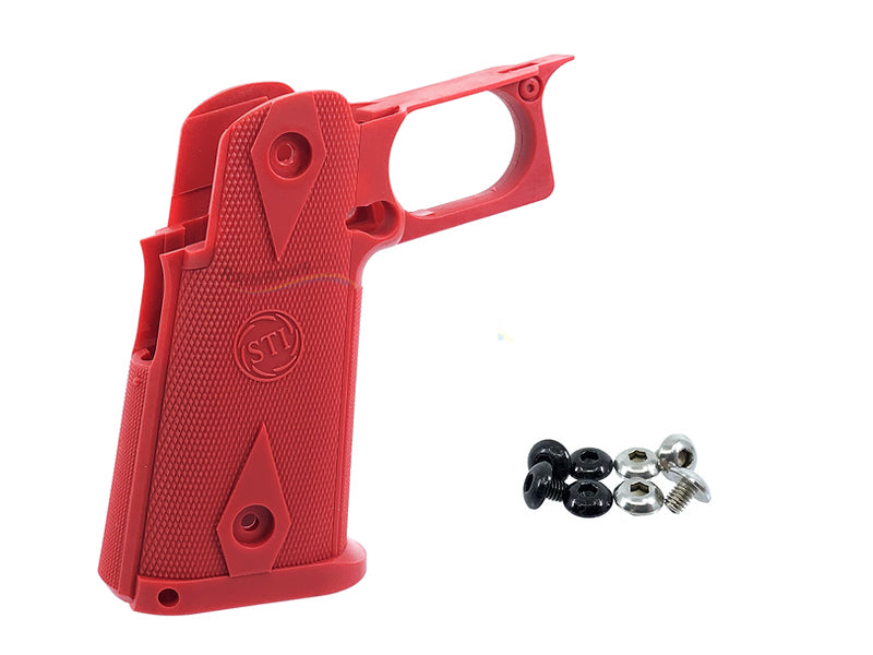 5KU STI Custom Grip For Marui Hi-Capa (Red)