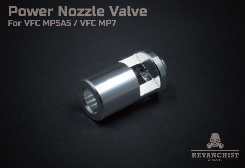 30% off - Revanchist Airsoft Power Nozzle Valve For VFC MP5A5 / VFC MP7 (V2) (See Options)