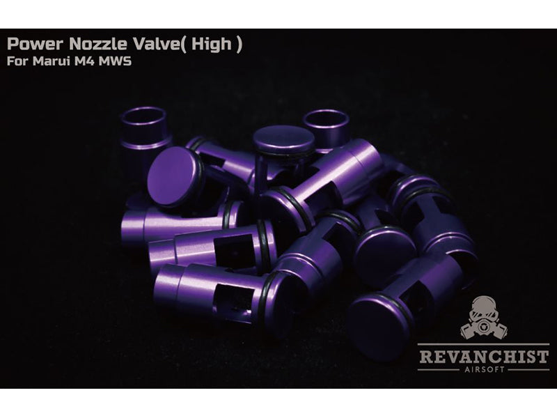 Revanchist Airsoft Nozzle Valve For Marui M4 MWS (High Power)