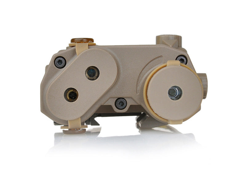 PEQ-15 Upgrade Version LED White Light + Red Laser With IR Lenses (FDE)