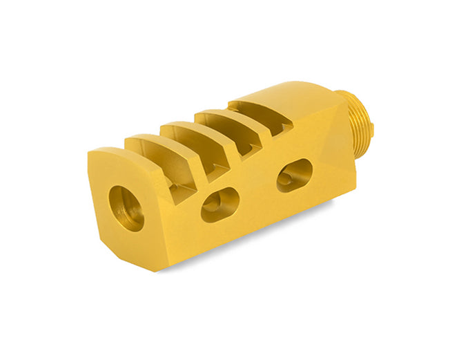 Airsoft Masterpiece 2" Compensator Type 9 - Gold